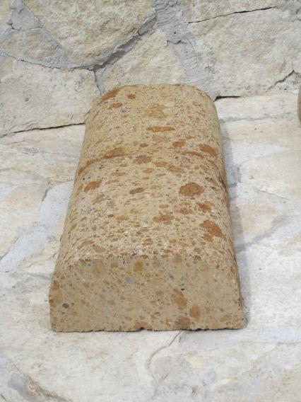 Vedi le altre foto - Bordura Mezzaluna Marrone Crescent Brown Border Tuff Stone