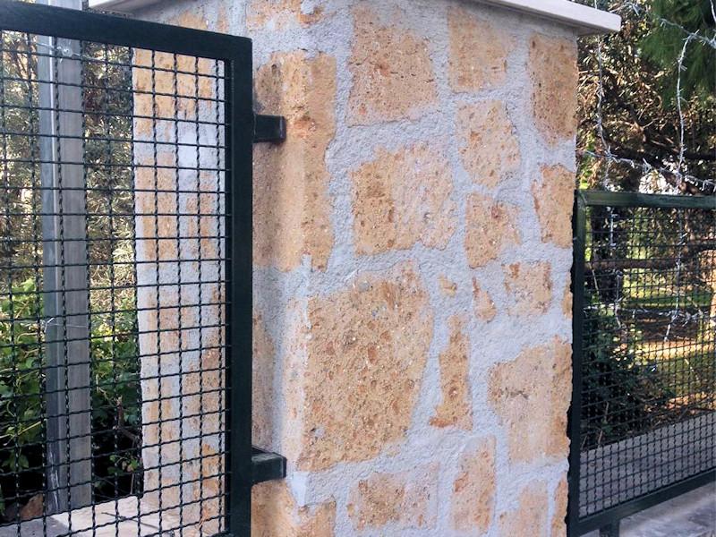 Brown Tuff Paving Slab, 5.5 Cm
