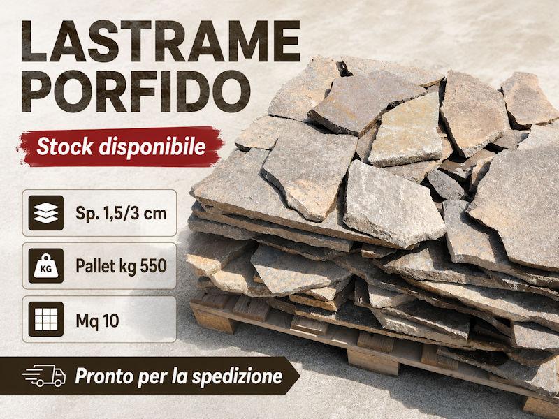 Lastrame Porfido 1,5/3 Cm