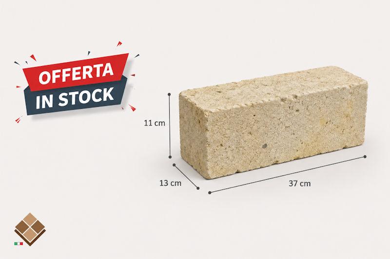 TUFO PICCOLO  37x13x11 GIALLO