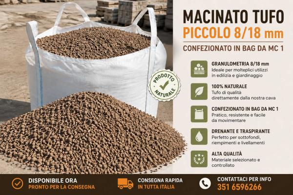 Granulato Zeolitico POLVERE 0-5 mm
